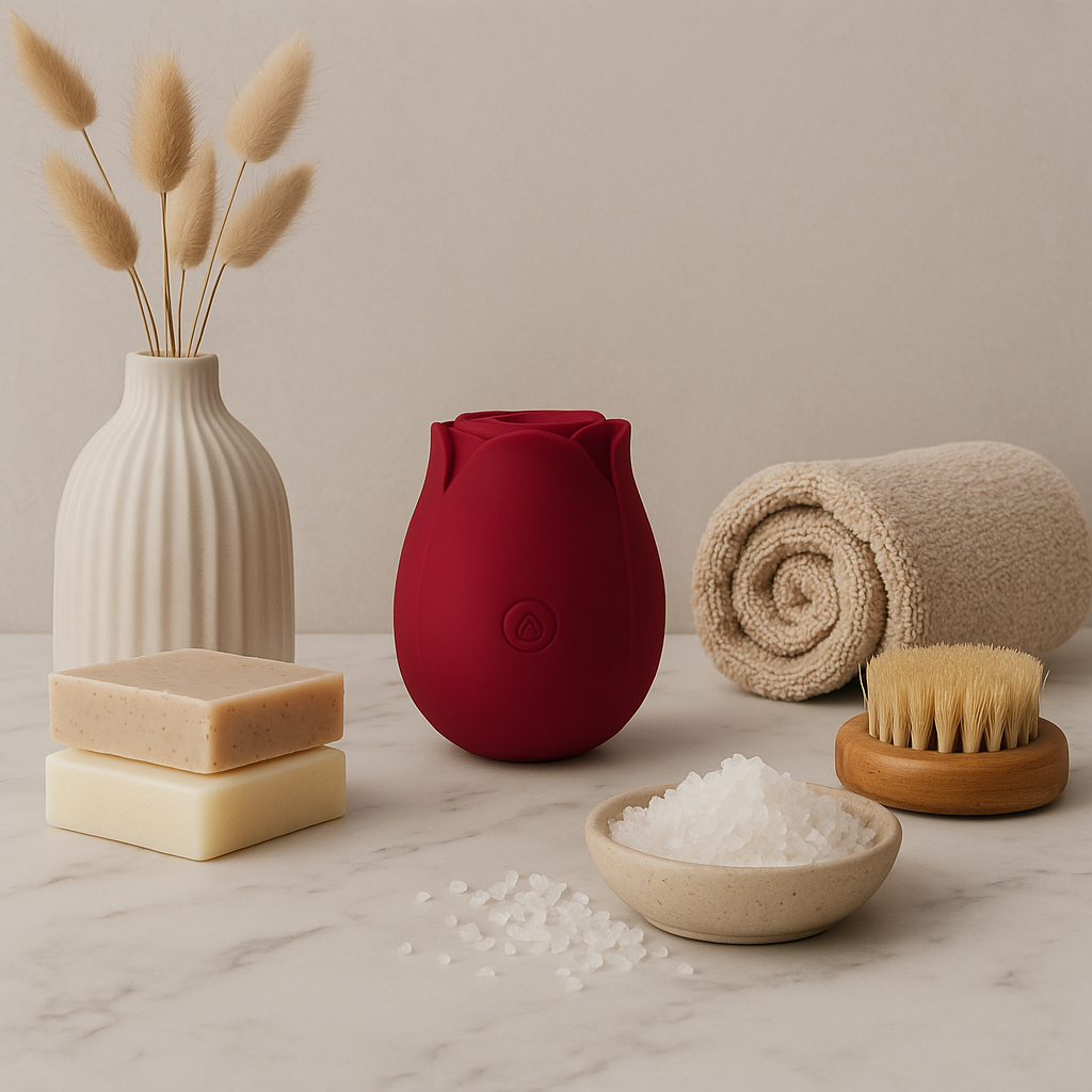 Rose by Amor - Luxury Suction Rose Vibrator Australia